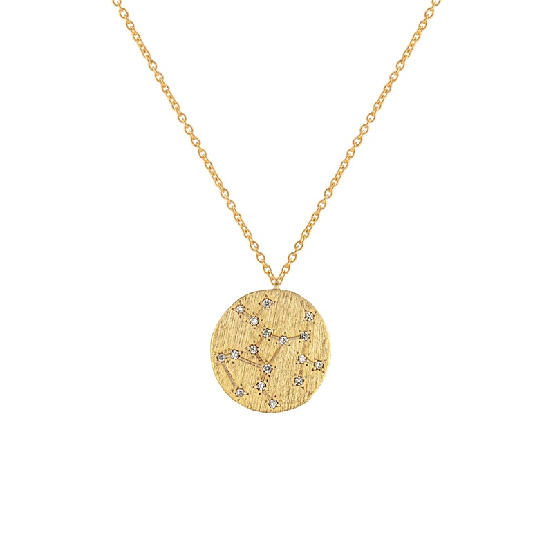 Zahar Zodiac Necklace - Sagittarius