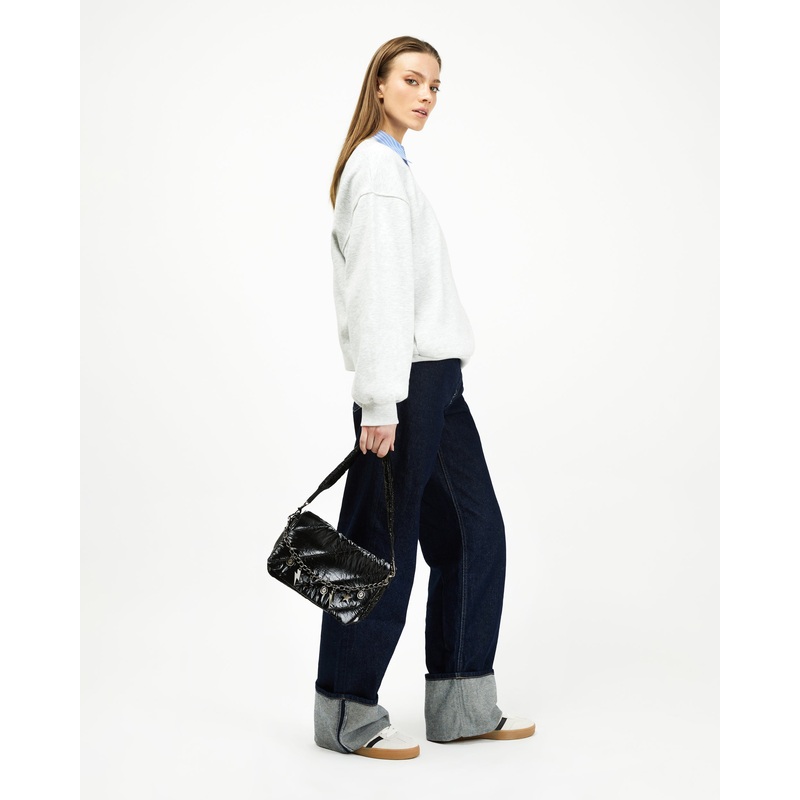Zeir bolso de hombro acolchado en nylon con asa bandolera extrable