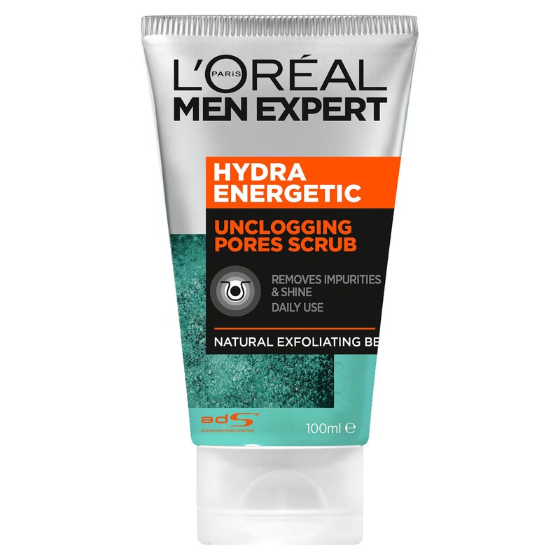 L'Oral Paris Men Expert Hydra Energetic Unclogging Pores Scrub 100ml