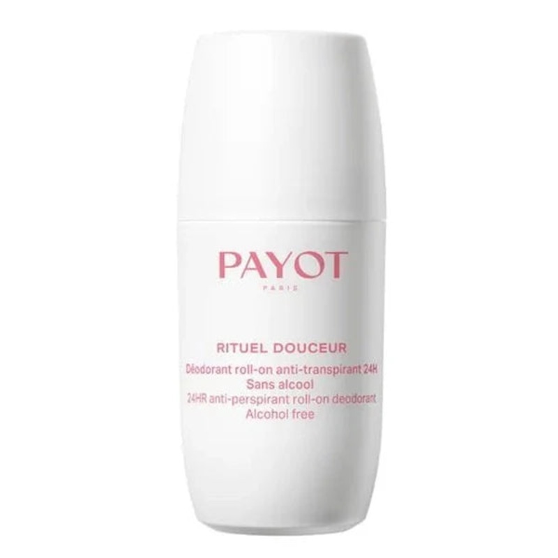 PAYOT RITUEL DOUCEUR 24HR Anti-Perspirant Roll-ON Deodorant Alcohol Free 75ml