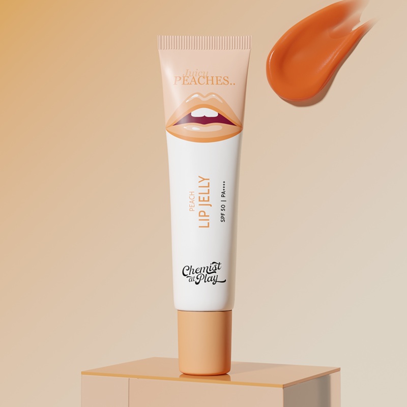 Ceramides + 2% Kojic Acid Tinted Lip Balm (Peach) | SPF 50, PA++++