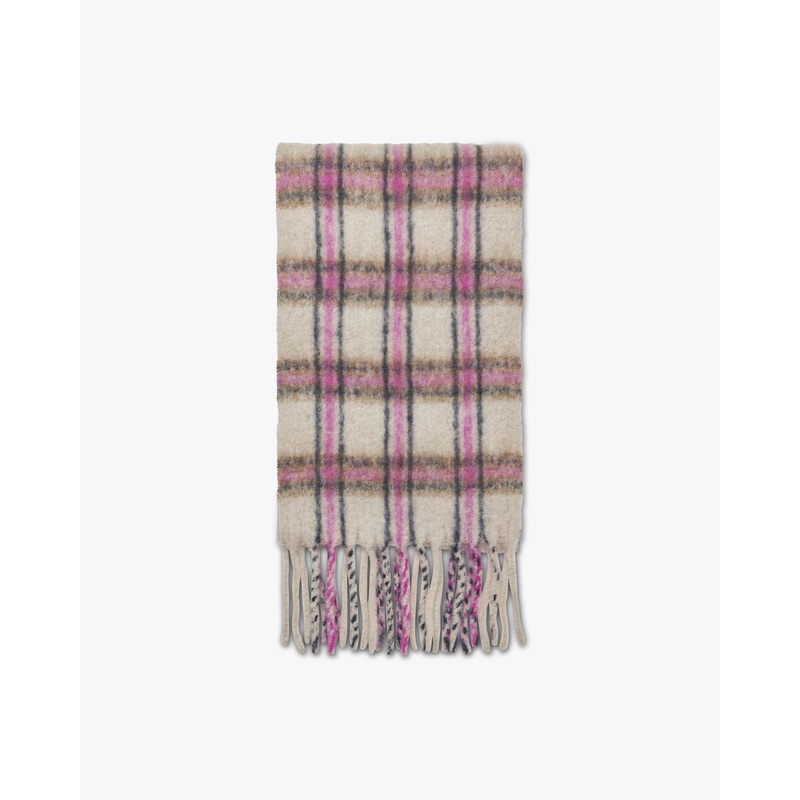 Wool Check Lux Scarf