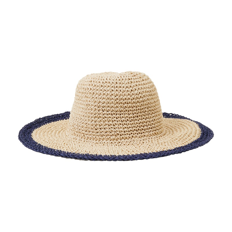 Accessorize London Women's Contrast Edge Floppy Hat