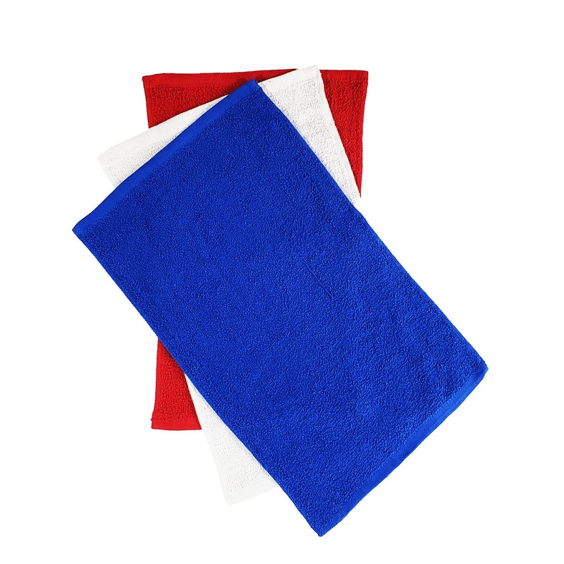 11 in x 18 in Promotional Rally Multi-Purpose Towels by the Dozen - Colors