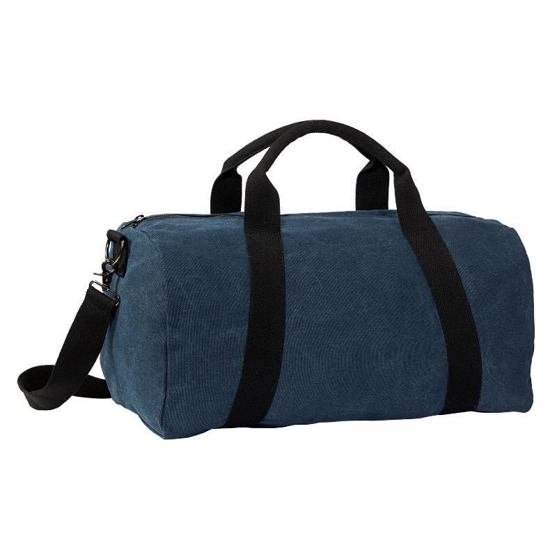 Weekender Washed Cotton Canvas Duffel Bag