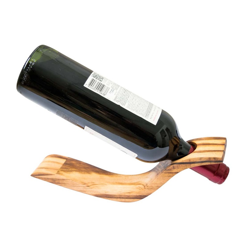 Wood Wine Holder S-Shape