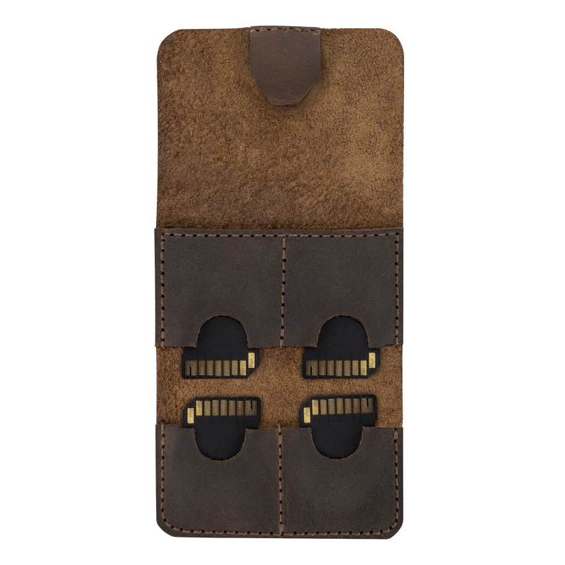 Small SD Card Bag with 4 Slots