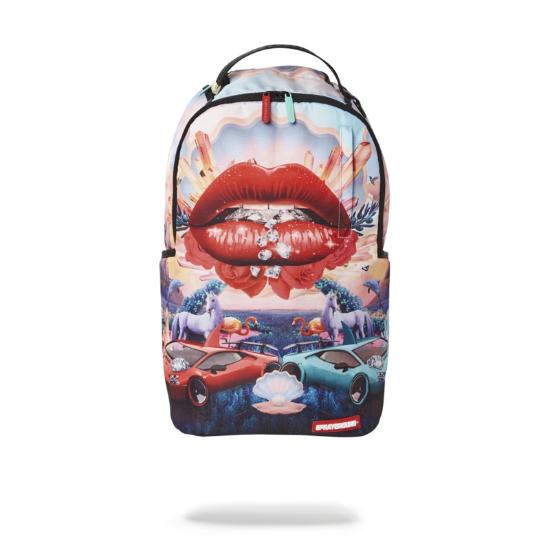 LIPS AND FAMOUS BACKPACK