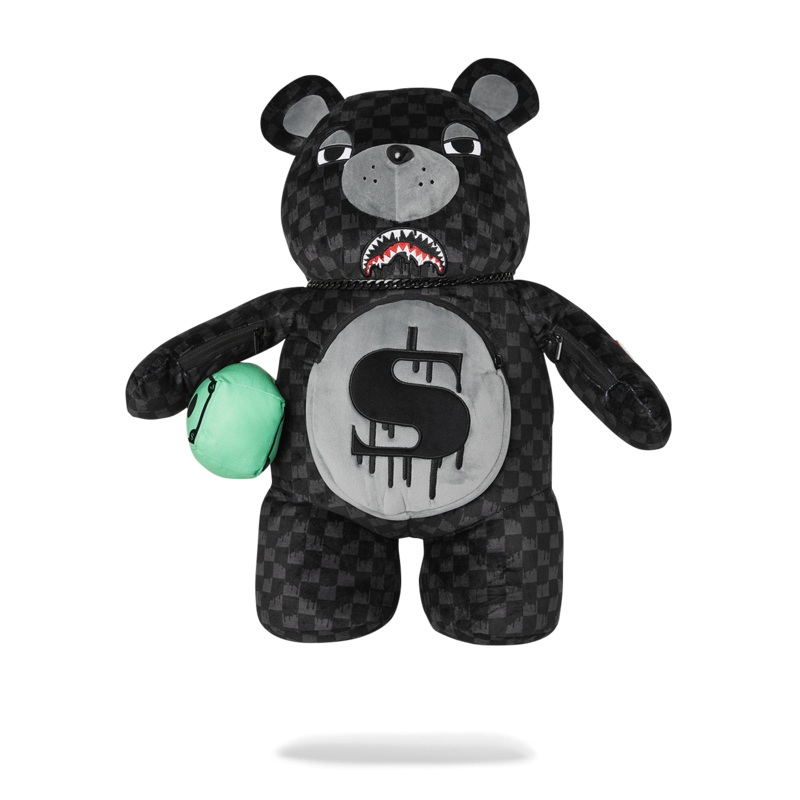 SHARKS IN PARIS THUNDERDRIP MONEYBEAR TEDDYBEAR BACKPACK