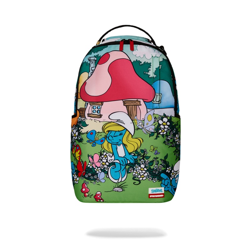 SMURFS IN THE GARDEN BACKPACK
