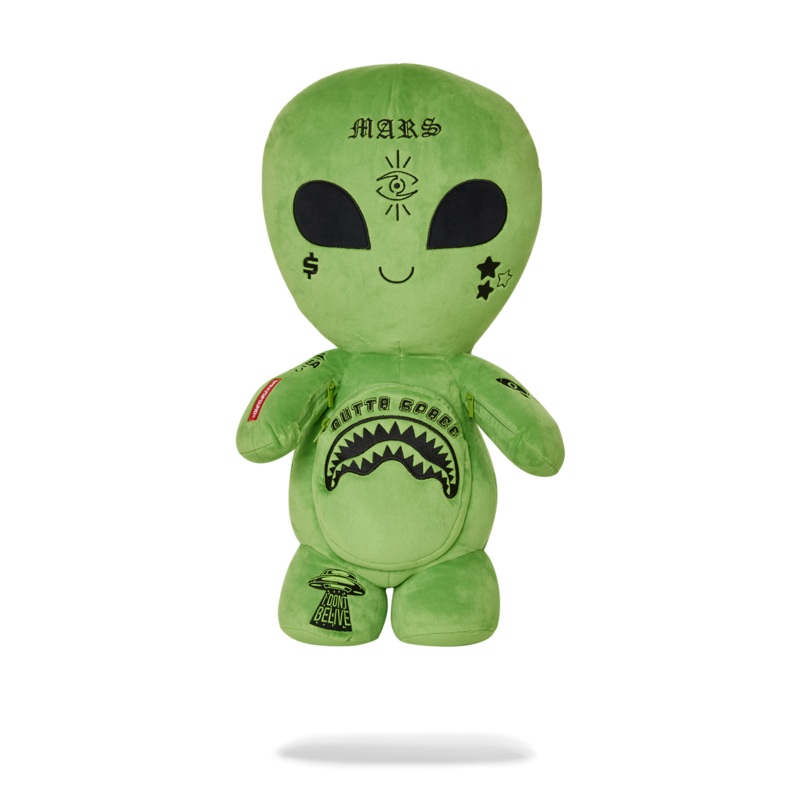 ALIEN PLUSH BACKPACK