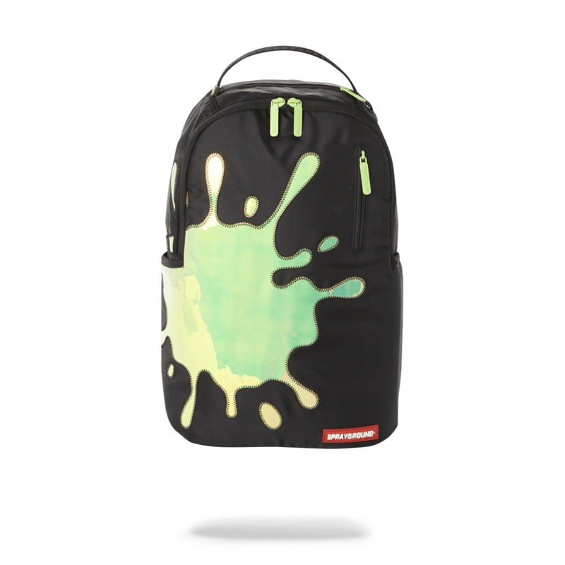 BLUE MIRROR REFLECTIVE SPLAT BACKPACK (ONE OF ONE)