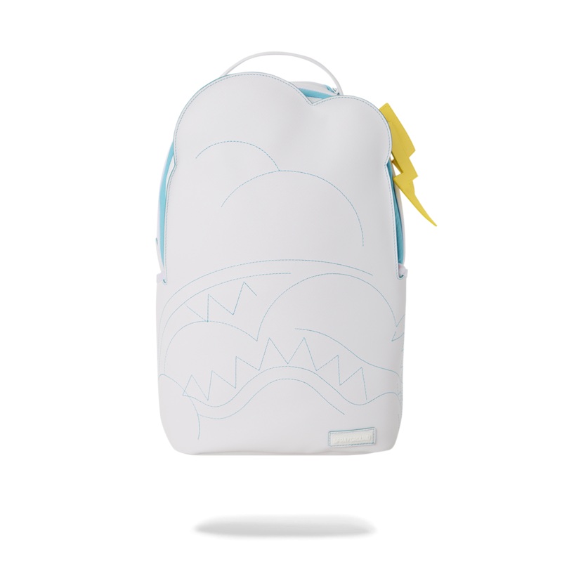 CLOUDY WITH A CHANCE OF SHARK BACKPACK (DLXV)
