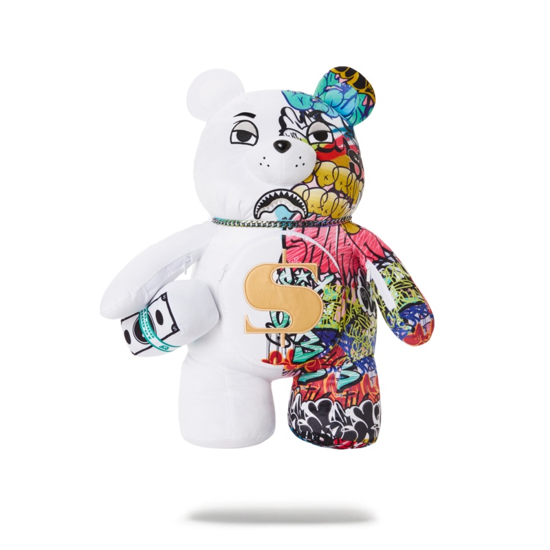 HALF GRAFF MONEYBEAR TEDDYBEAR BACKPACK