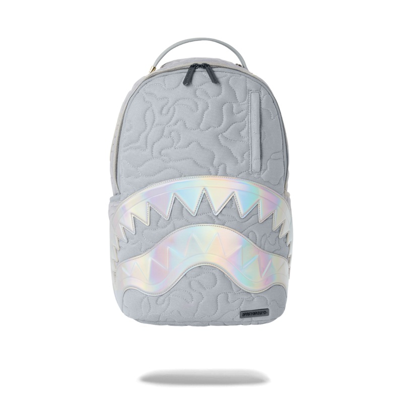 MIRASHAKU IRIDESCENT QUILT BACKPACK