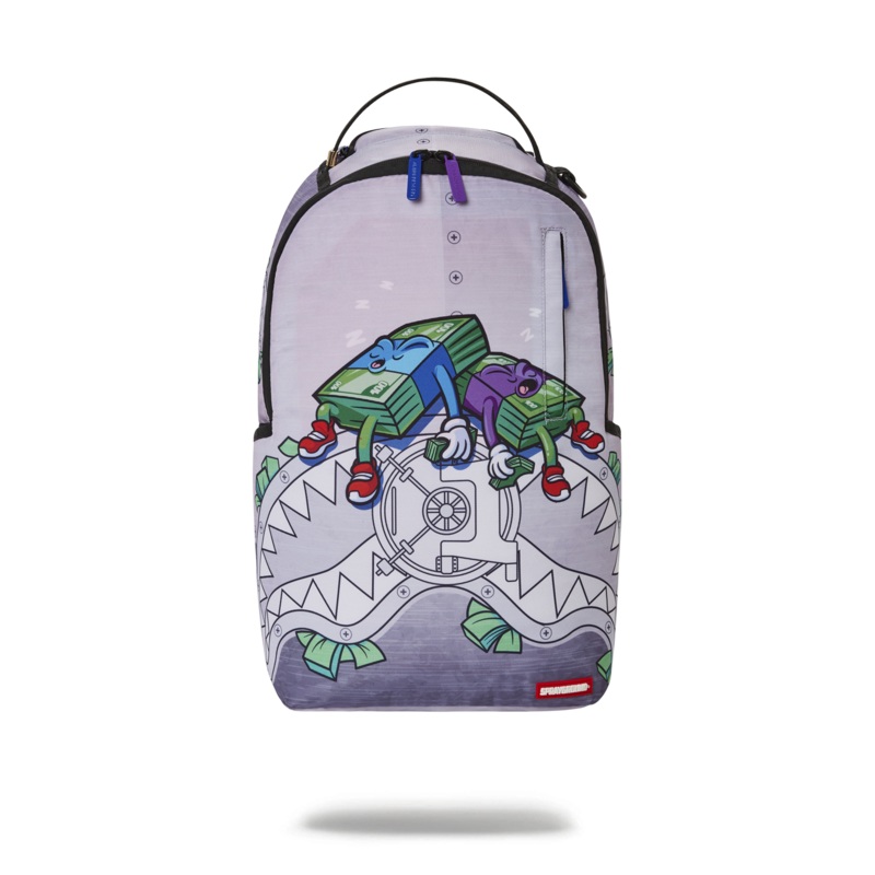 MONEY BOYS I MAKE MONEY WHILE I SLEEP KNAPSACK (DLXR)