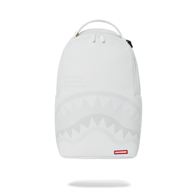 SHARK CENTRAL BACKPACK WHT/WHT (DLXV)