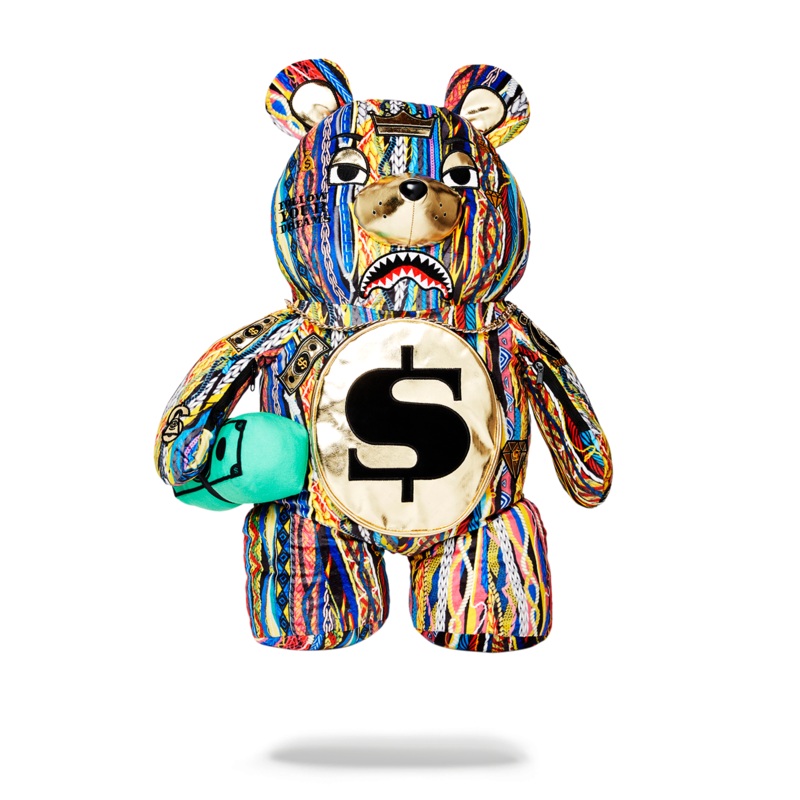 THE GOLDEN AGE MONEYBEAR TEDDYBEAR BACKPACK