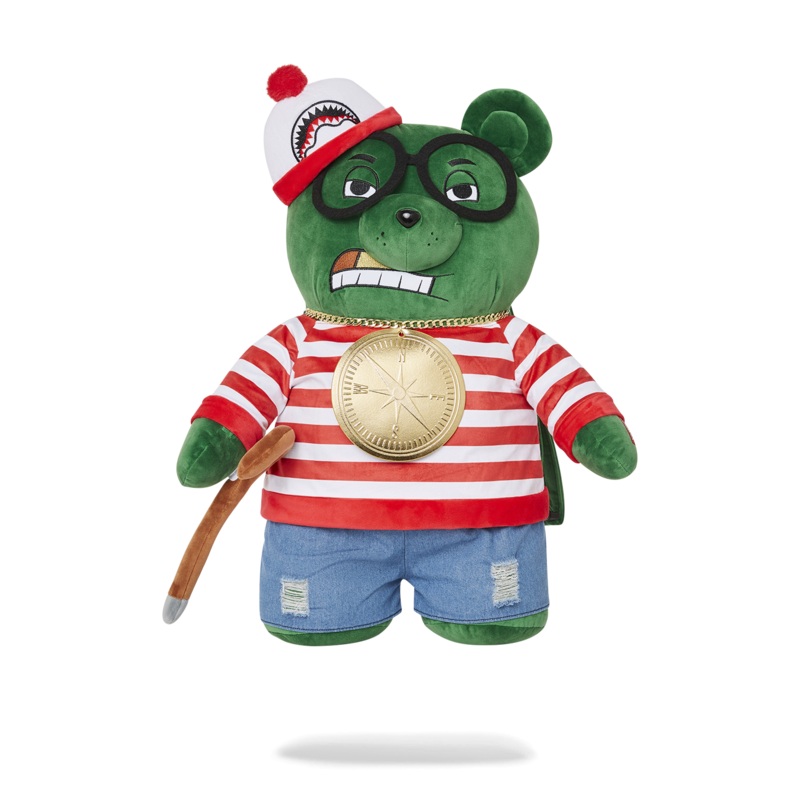 WHERES WALDO MONEYBEAR TEDDYBEAR BACKPACK
