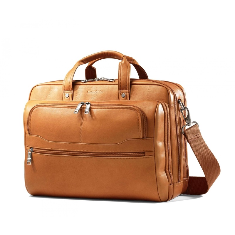 Durham Colombian Leather 2 Pocket Briefcase