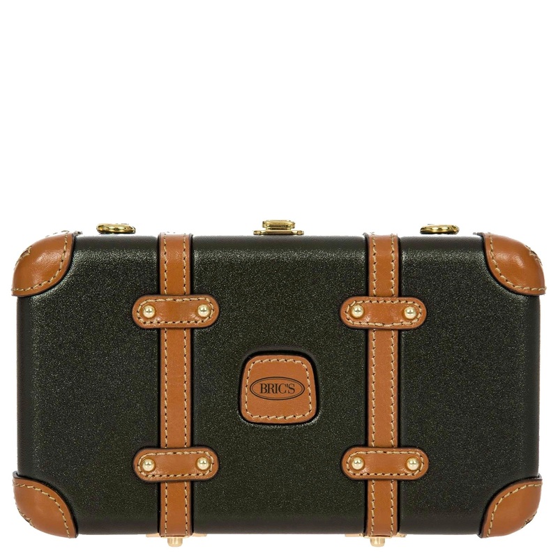 Brics Bellagio - Umhngetasche 20 cm recycelt (olive)