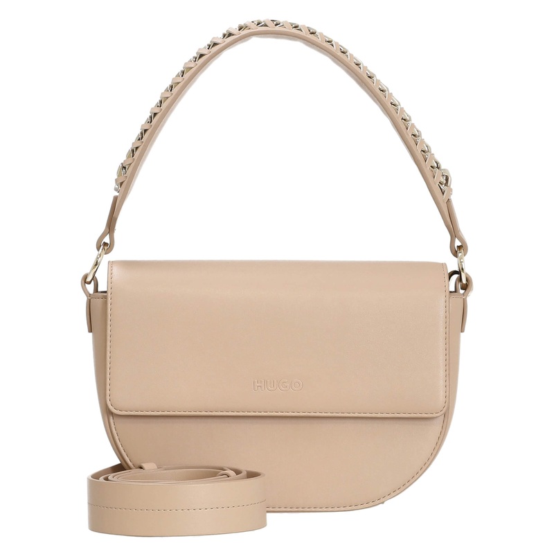 HUGO Women's Madyson - Schultertasche 21.5 cm (open beige)