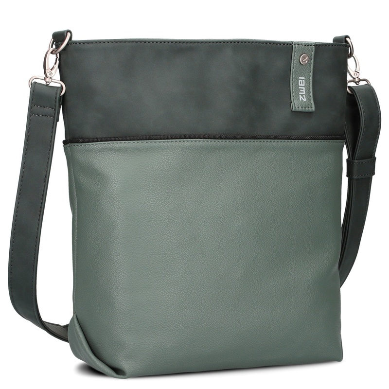 zwei Jana J12 - Schultertasche 33 cm (eucalyptus)