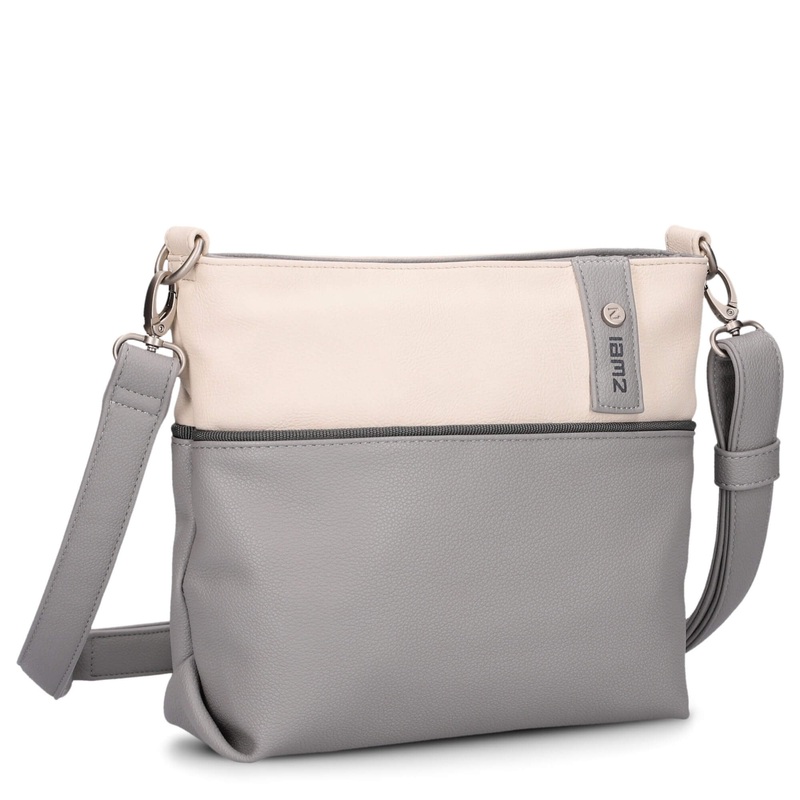 zwei Jana J8 - Schultertasche 27 cm (foggy)
