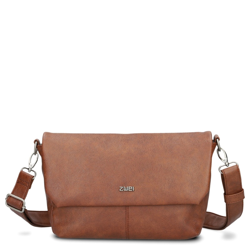 zwei Mademoiselle M60 - Umhngetasche 33 cm (cognac)