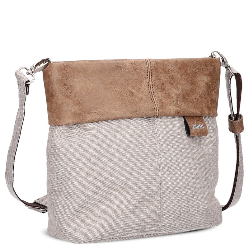 zwei Olli OT8 - Schultertasche 25 cm (creme)