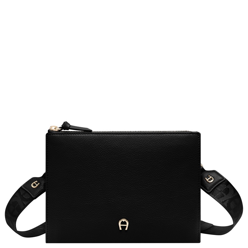 Aigner Zita - Umhngetasche 23 cm (black/gold)