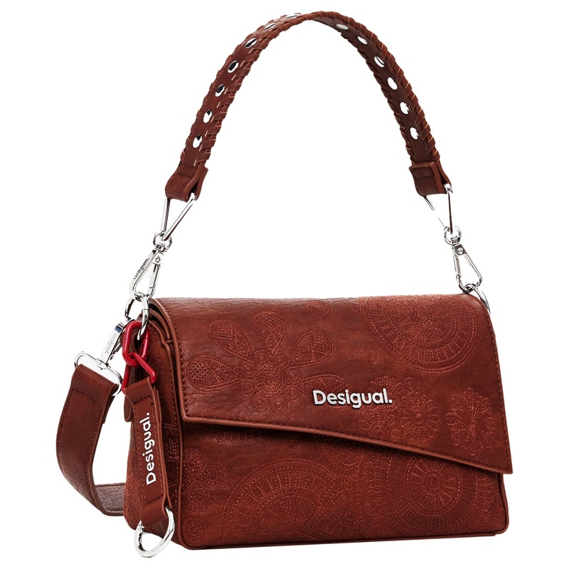 Desigual Dejavu Phuket - Schultertasche Mini 23 cm (camel)