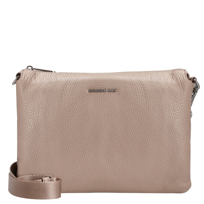 Mandarina Duck Mellow Leather - Umhngetasche 28 cm (warm taupe)