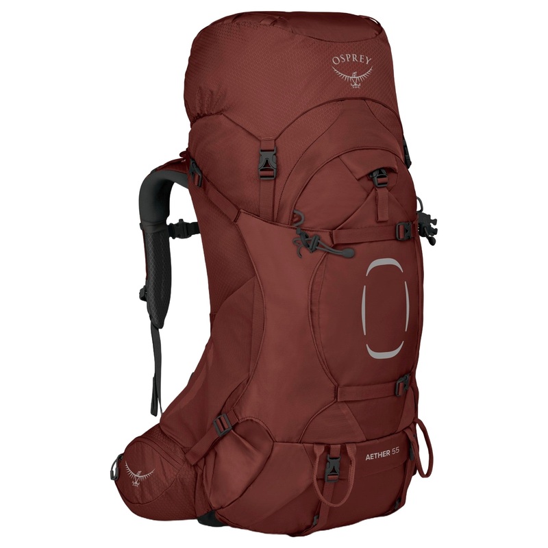 Osprey Aether 55 L/XL - Trekkingrucksack 78 cm (acorn red)