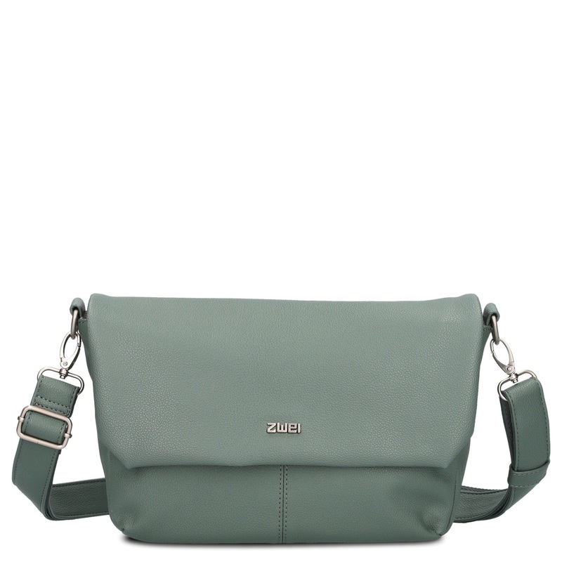 zwei Mademoiselle M60 - Umhngetasche 33 cm (eucalyptus)