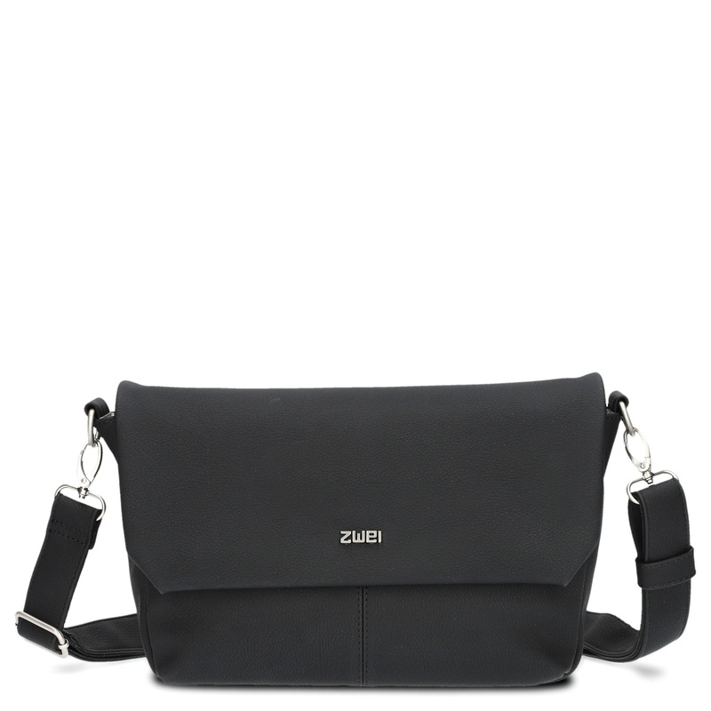 zwei Mademoiselle M60 - Umhngetasche 33 cm (nubuk-black)