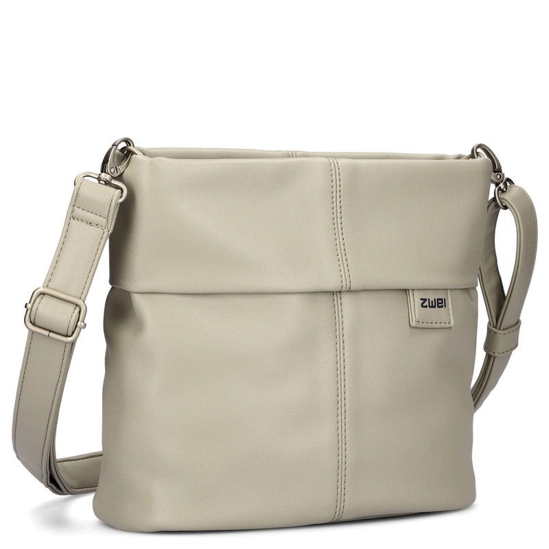 zwei Mademoiselle M8 - Schultertasche 25 cm (cement)