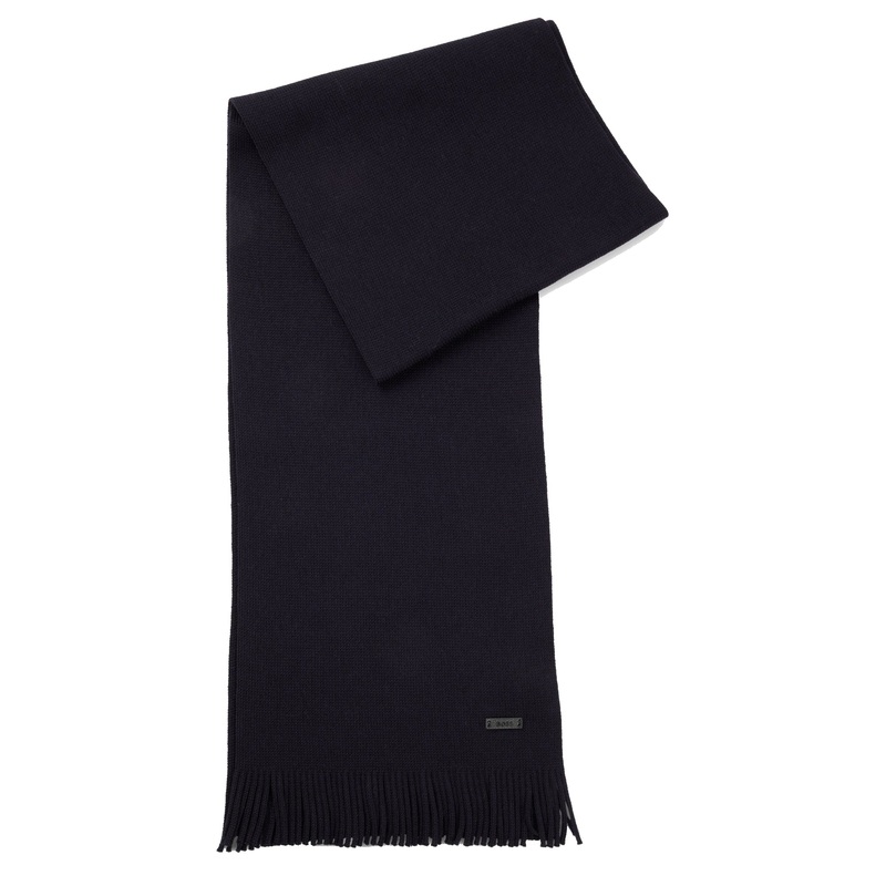 BOSS Albas - Schal 170 cm (dark blue)