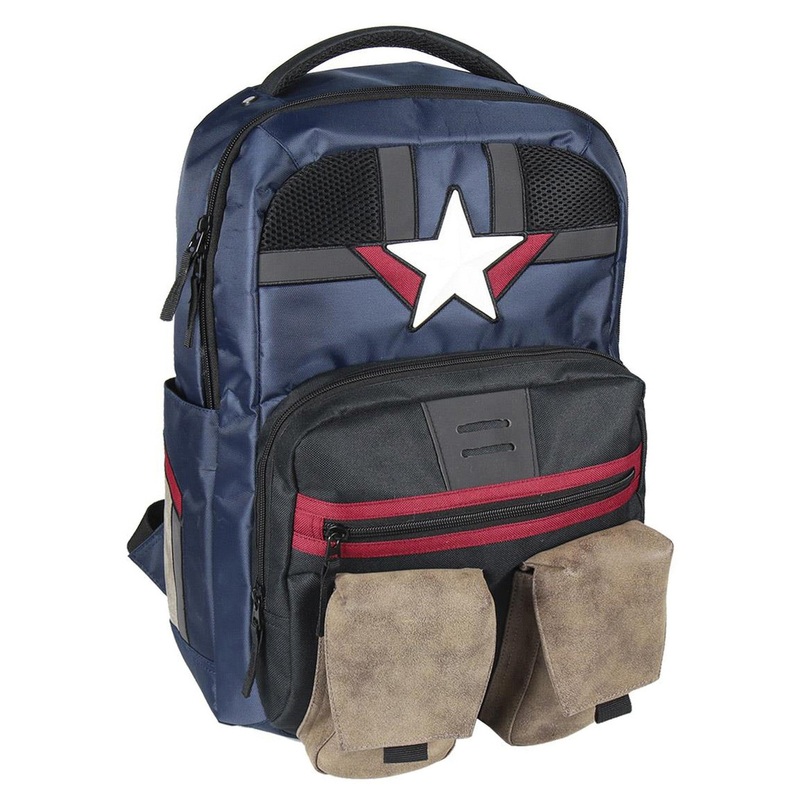 Cerda Casual Travel - Rucksack 48 cm (Avengers Captain America)