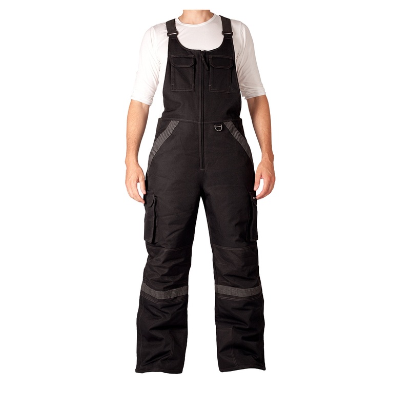 Arctix Men's Tundra Ballistic Bib Overalls With Added Visibility