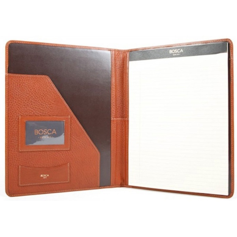 Bosca Dolce Flexible Leather Portfolio 8.5x11