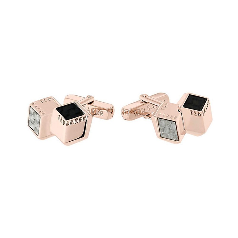 Ted Baker Carbcuf Cube Cufflinks
