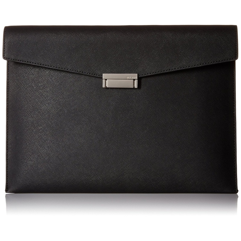 Jack Spade Barrow Leather Portfolio