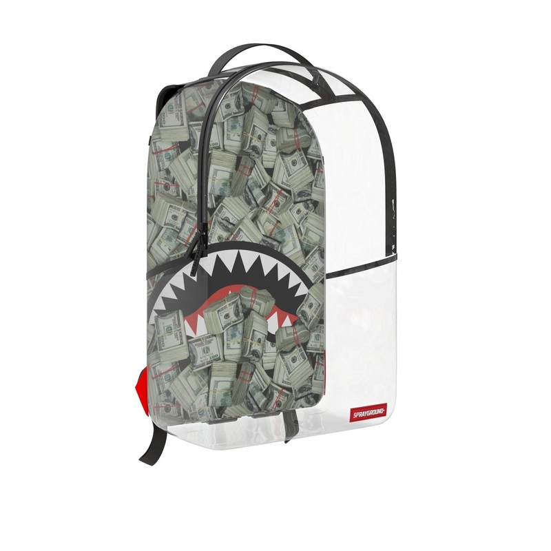 Sprayground Backpack (Money Pile Clear)