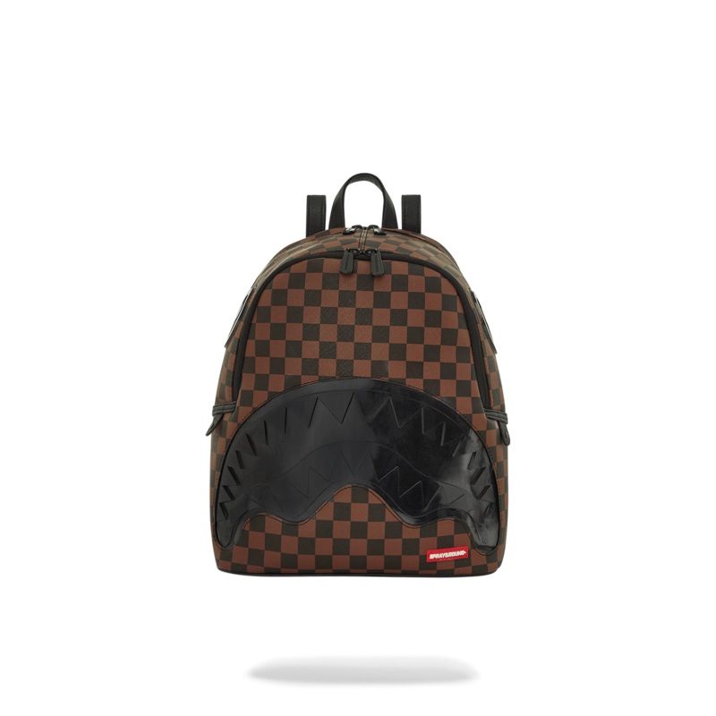 Sprayground Mini Backpack (Clear Rubber Sharks In Paris Savage)