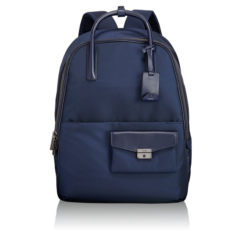 TUMI Larkin Portola Convertible Backpack Aubergine