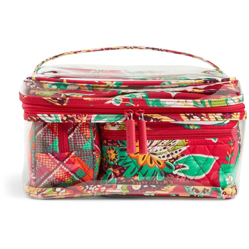 Vera Bradley Travel Cosmetic Set
