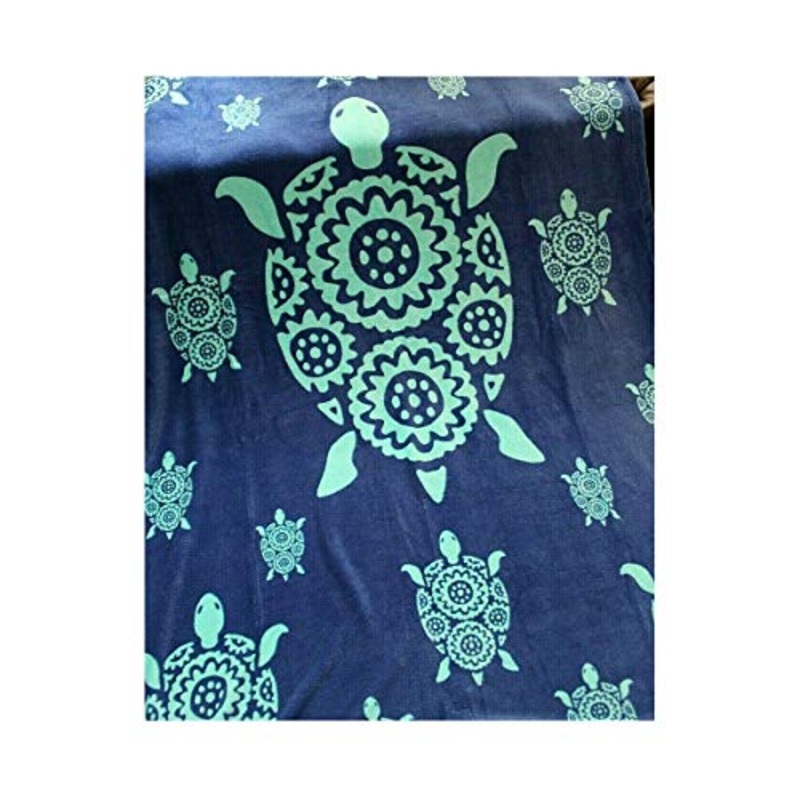 Vera Bradley Throw Blanket, Fleece (Marine Turtles)