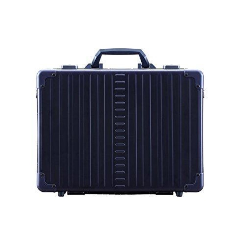 Aleon 17" Business Attache Aluminum Hardside Business Briefcase (Small, Sapphire)