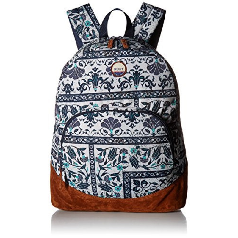 Roxy Women'S Fairness Backpack, Dress Blues Square Flower
